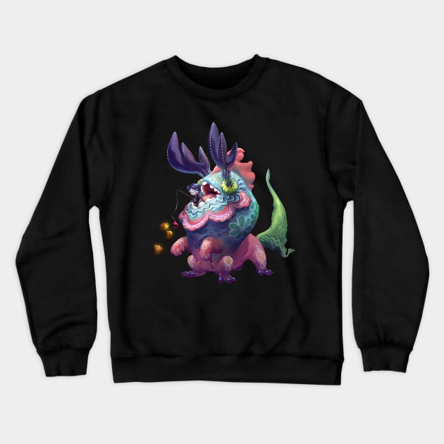 Alebrije! Crewneck Sweatshirt by Tck